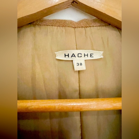 HACHE 🖤 Wool blend coat - Picture 3 of 7